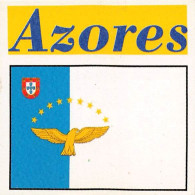 Flag Chromo -  Azores  - 5 X 5 Cm - Other & Unclassified