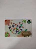 China Gift Cards,starbucks,200 RMB, 2018,(1pcs) - Cartes Cadeaux