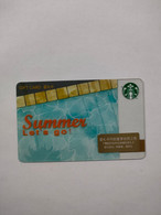 China Gift Cards, Starbucks, 200 RMB, 2018, (1pcs) - Cartes Cadeaux