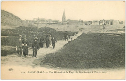 35 SAINT-MALO. Plage Bon-Secours - Saint Malo