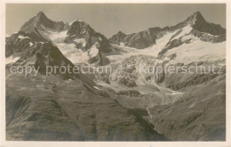 13727050 Obergabelhorn 4073m VS Wellenkuppe Zinalrothorn Vom Gornergrat Gesehen  - Sonstige & Ohne Zuordnung