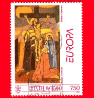 VATICANO - Usato - 1993 - Europa - Crocifissione, Dipinto Di Casorati - 750 L. - Gebruikt