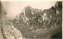 13727012 Saentis AR Panorama Mit Wetterwarte Saentis AR - Sonstige & Ohne Zuordnung