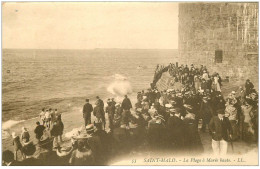 35 SAINT-MALO. Plage Marée Basse - Saint Malo