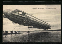 AK Das Zeppelinsche Luftschiff Im Aufstieg Begriffen  - Luchtschepen