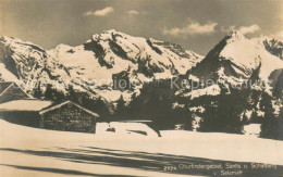 13726931 Churfirsten Bergkette SG Mit Saentis Und Schafberg Von Selamatt Feldpos - Sonstige & Ohne Zuordnung