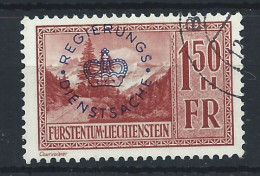 Liechtenstein Service N°19 (FU) 1935 - T.P De 1935 Surchargés - Official