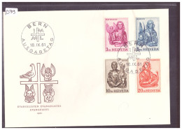 FDC EVANGELISTES 1961 - LEGERS PLIS PEU VISIBLES - FDC