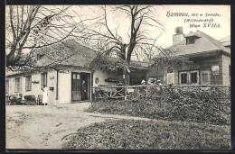 AK Wien, Hameau, Holländerdörfl, Restaurant-Terrasse  - Autres & Non Classés