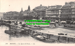 R512528 140. Rouen. Le Quai De Paris. LL. Levy Et Neurdein Reunis - Welt