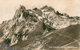 13724162 Appenzell IR Lisengrat Saentis Vom Rotsteinpass Bergwelt Appenzeller Al - Sonstige & Ohne Zuordnung