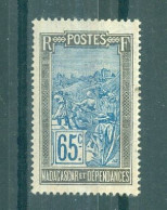 MADAGASCAR - N°141* MH Trace De Charnière SCAN DU VERSO - Transport En Filanzane. Type A. - Nuevos
