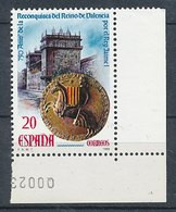 Espagne 1988 750 Ans De Reconquete De Valence Yvert 2583 Michel 2848 MNH - Unused Stamps