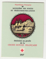 France Carnet Croix Rouge N° 2016 ** Année 1967 Ivoires Musée De Dieppe - Red Cross