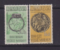 CZECHOSLOVAKIA  - 1963 Moravian Empire Set Never Hinged Mint - Unused Stamps