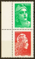 2021   Paire Verticale  N° 5496b   "Issu Du Carnet: 70 Ans De La Mention Oblitération 1er Jour"   Neufs** - Unused Stamps