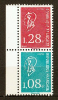 2021   N° 5535 Et 5536   Issus Du Carnet N° 1529  "50 Ans De La Marianne De Béquet"  Neufs** - Ongebruikt