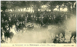 Autres & Non Classés. Le Président Raymond Poincaré En Visite à Lyon En Mai 1914. - Otros & Sin Clasificación