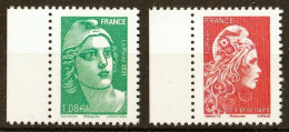 2021  N° 5496 Et 5253A    "Issus Du Carnet: 70 Ans De La Mention Oblitération 1er Jour"   Neufs** - Unused Stamps