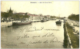 Beaucaire. Le Quai Du Canal Nord. - Beaucaire