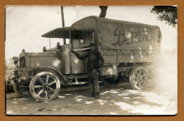 CAMION : " BERLIET "  Carte Photo - Vrachtwagens En LGV