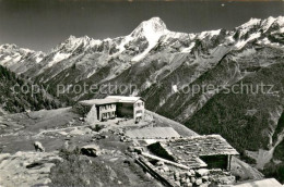 13718558 Loetschenpass Gasthaus Kummenalp Mit Bietschhorn Loetschenpass - Andere & Zonder Classificatie