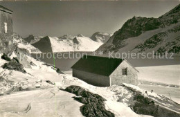 13718553 Aletschgletscher Concordia Huette Helsenhorn Eggishorn Bartelhorn Monte - Autres & Non Classés