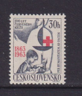 CZECHOSLOVAKIA  - 1963 Red Cross 30h Never Hinged Mint - Neufs