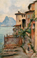 13718524 Gandria Lago Di Lugano Ortsmotiv Gandria Lago Di Lugano - Andere & Zonder Classificatie