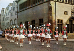 CPA Colmar, Majorette, Tänzerinnen In Uniformen, Karneval - Personnages Historiques