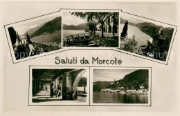 13718512 Morcote Lago Di Lugano Teilansichten Morcote Lago Di Lugano - Autres & Non Classés