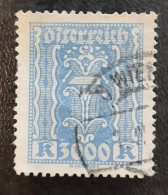 Österreich - Austria - Autriche - 1922 - 3000K - Used - Gebraucht