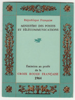 France Carnet Croix Rouge N° 2013 ** Année 1964 - Cruz Roja