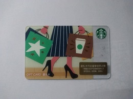 China Gift Cards, Starbucks, 100 RMB, 2018 (1pcs) - Tarjetas De Regalo