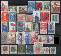 Italia 1958/59 Lotto 35 Valori (vedi Descrizione) - 1946-60: Used