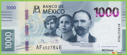 Voyo MEXICO 1000 Pesos 2021 P137- 2021(1) B718b AF UNC - Mexiko
