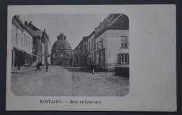 Montaigu - Rue De Louvain - Sans éditeur - 1900 !! - Scherpenheuvel-Zichem