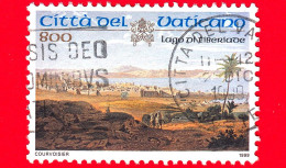 VATICANO - Usato - 1999 - Luoghi Santi Di Palestina - Lago Di Tiberiade - 800 - Gebraucht