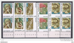 SAN  MARINO:  1975  ANNO  SANTO  -  S. CPL. 5  VAL. BL. 4  N. -  SASS. 938/42 - Blocs-feuillets