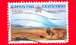 VATICANO - Usato - 1999 - Luoghi Santi Di Palestina - Monte Tabor - 1300 - Used Stamps