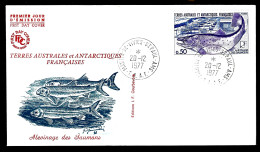 FDC - TAAF - ALEVINAGE DES SAUMONS - - FDC