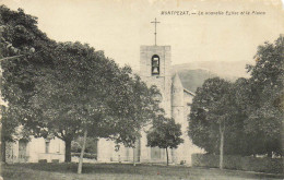 RARE  07 MONTPEZAT LA NOUVELLE EGLISE ET LA PLAINE - Autres & Non Classés