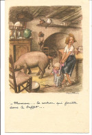 Illustrateurs - Signés > Poulbot, F. Ce Cochon Qui Fouille Dans Le Buffet - Poulbot, F.