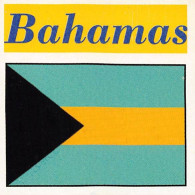 Flag Chromo -  Bahamas - 5 X 5 Cm - Otros & Sin Clasificación