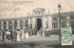 Belgique Bruxelles Exposition Universelle 1910 Façade Principale CPA - Weltausstellungen