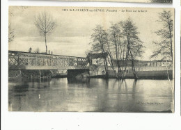 Vendée ,  Saint Laurent Sur Sèvre , Le Pont Sur La Sèvre - Autres & Non Classés