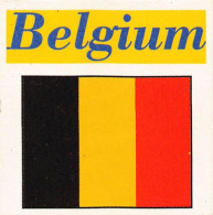 Flag Chromo -  Belgium - 5 X 5 Cm - Other & Unclassified