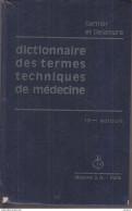 C1 Garnier Delamare DICTIONNAIRE DES TERMES TECHNIQUES DE MEDECINE 1972 Relie - Attrezzature Mediche E Dentistiche