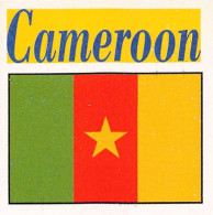 Flag Chromo -  Cameroon - 5 X 5 Cm - Otros & Sin Clasificación