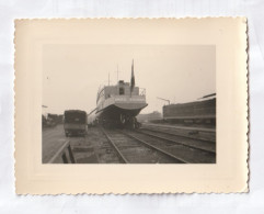 PHOTO 11 X 8  AMIRAL EXELMANS NAVIRE FORCES MARITIMES DU RHIN AFFECTE ECOLE PILOTAGE FLOTILLE DU RHIN - Other & Unclassified